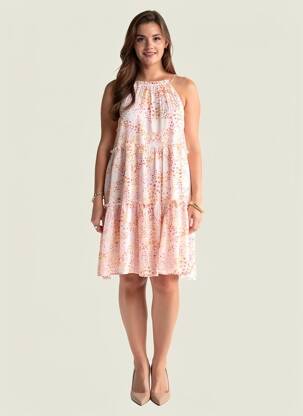 Robe courte sans manche sans manche blanc VERO MODA femme