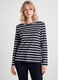 T-shirt bleu STREET ONE femme