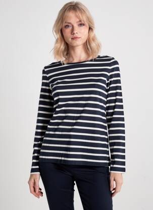 T-shirt bleu STREET ONE femme