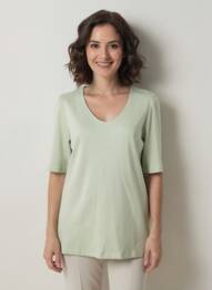 T-shirt vert STREET ONE femme