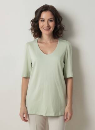 T-shirt vert STREET ONE femme