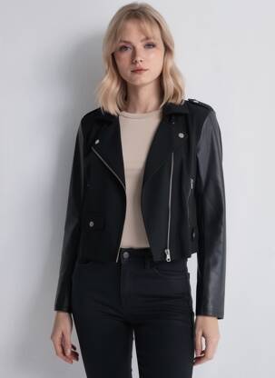 Veste casual noir ONLY femme