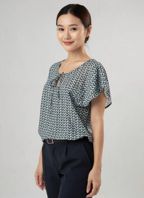 T-shirt bleu STREET ONE femme