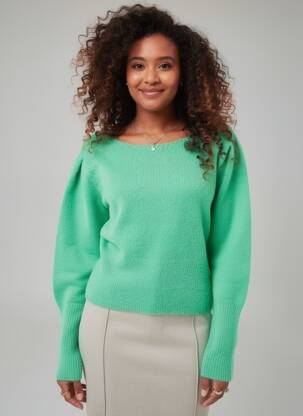 Pull vert ONLY femme