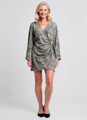 Robe courte noir MOLLY BRACKEN femme