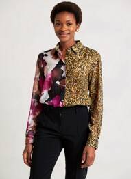 Chemisier marron KOCCA femme