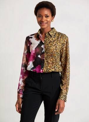 Chemisier marron KOCCA femme