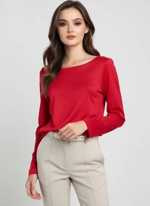 T-shirt rouge STREET ONE femme