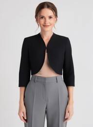 Boléro noir MORGAN femme