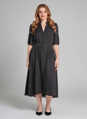 Robe courte noir MORGAN femme
