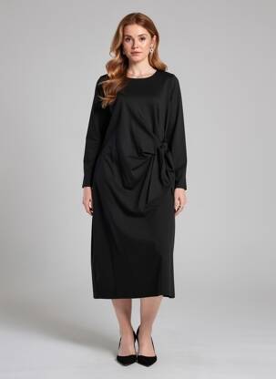 Robe longue noir MEXX femme