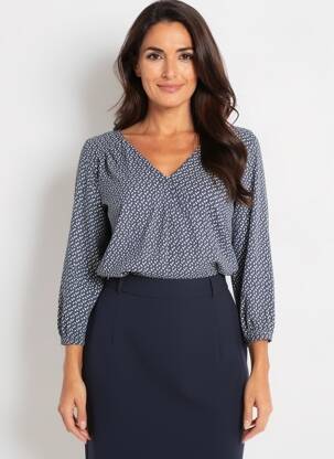 T-shirt bleu STREET ONE femme