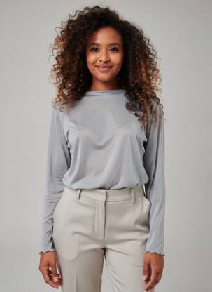T-shirt gris NÜ femme