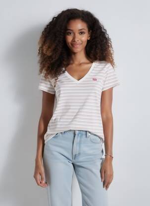 T-shirt blanc LEVIS femme