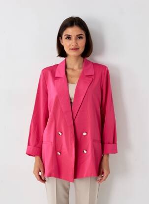 Blazer rose AMELIE & AMELIE femme