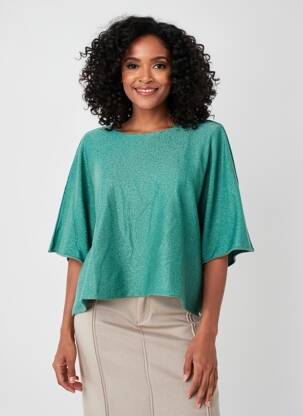Pull vert LPB LES PETITES BOMBES  femme