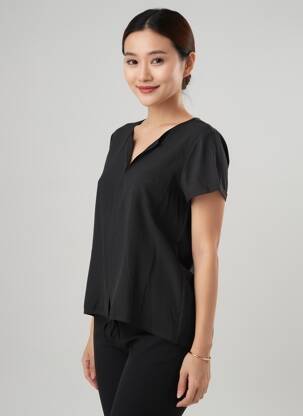 Chemisier noir OPUS femme