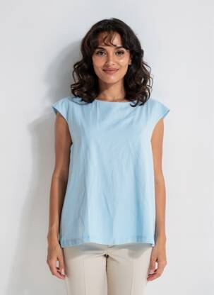 Débardeur bleu STREET ONE femme