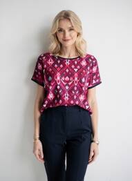 T-shirt rose STREET ONE femme