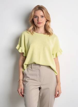 T-shirt manches courtes manches courtes vert ONLY femme