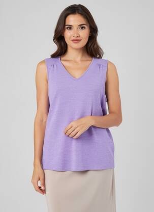 Débardeur violet STREET ONE femme
