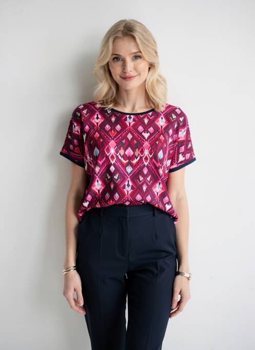 T-shirt rose STREET ONE femme
