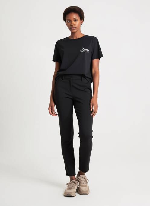 T-shirt coupe droite noir VERO MODA femme