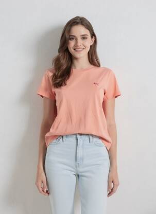 T-shirt orange LEVIS femme