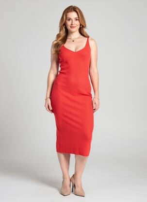 Robe courte col v rose VERO MODA femme