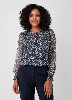 Chemisier bleu STREET ONE femme