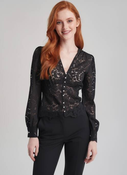Top noir MORGAN femme