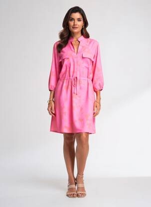 Robe longue rose BELLITA femme
