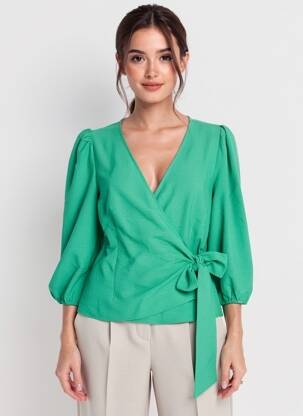 Chemisier vert VERO MODA femme