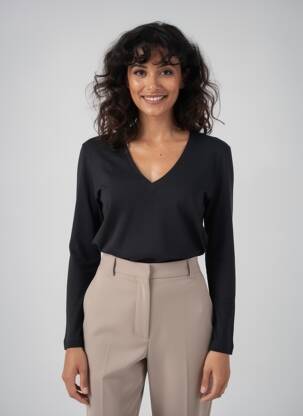T-shirt noir S.OLIVER femme