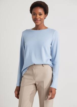 T-shirt bleu STREET ONE femme