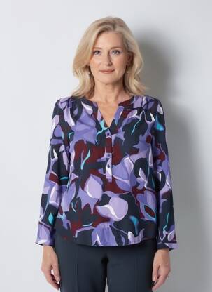 Chemisier violet STREET ONE femme