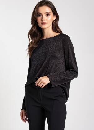 T-shirt noir STREET ONE femme