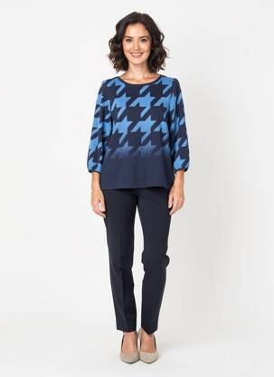 Pull bleu STREET ONE femme