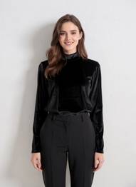 T-shirt noir GARCIA femme