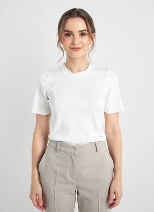 T-shirt blanc MORGAN femme