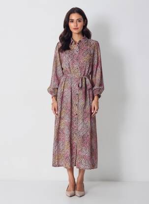 Robe longue rose VERO MODA femme