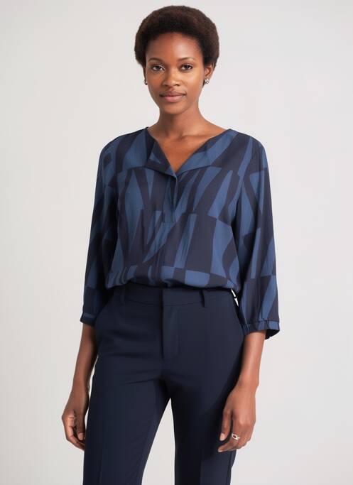 Blouse bleu STREET ONE femme