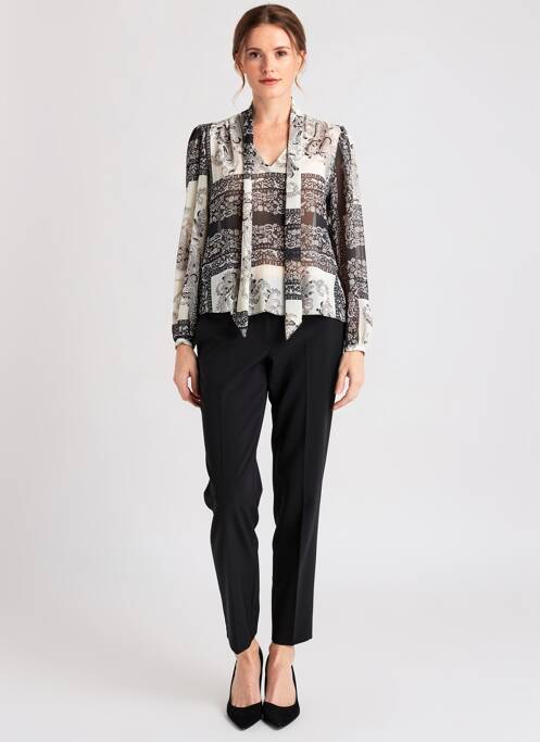 Blouse noir MANGO femme