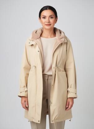 Doudoune beige AMELIE & AMELIE femme