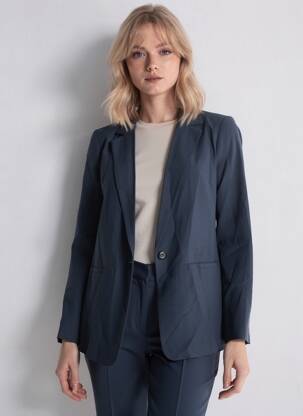 Blazer bleu STREET ONE femme