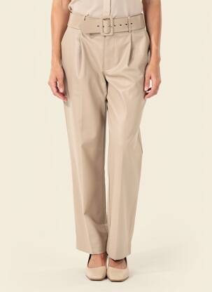 Pantalon droit gris ONLY femme