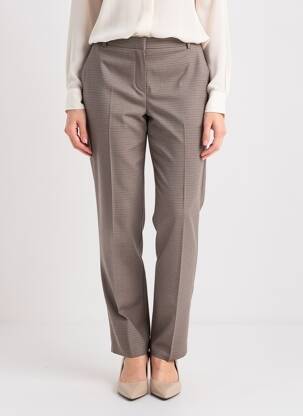 Pantalon droit marron VERO MODA femme