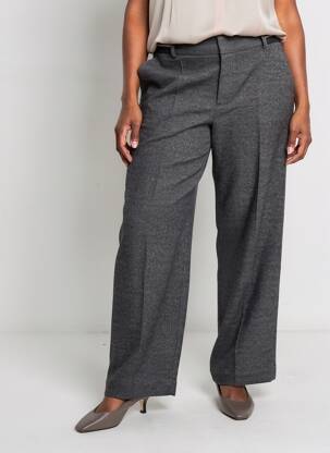 Pantalon droit gris STREET ONE femme