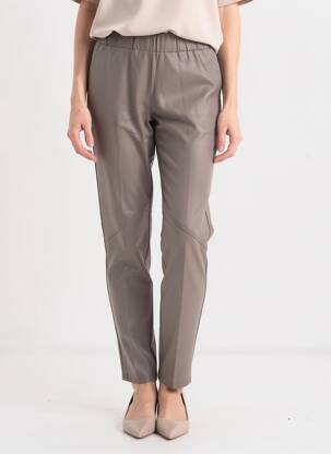 Pantalon slim marron NÜ femme