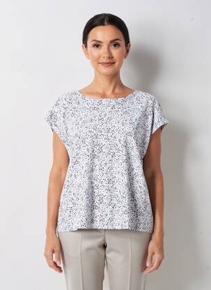 Blouse bleu S.OLIVER femme